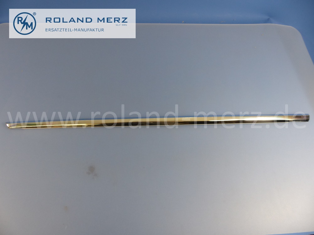 1266981480 Zierstab, Zierleiste, rechts, Fahrertür Bordkante, Mercedes W126, S-Klasse, Länge 925 mm, Original Mercedes Neuteil, NOS