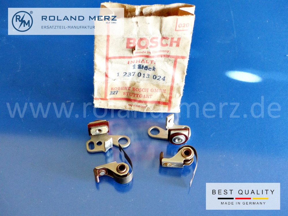 1237013024 Bosch contact set ignition, twin set, Mercedes 300SL Roadster W198, old version, (tungsten and pertinax) german production, MB Nr 0001581090