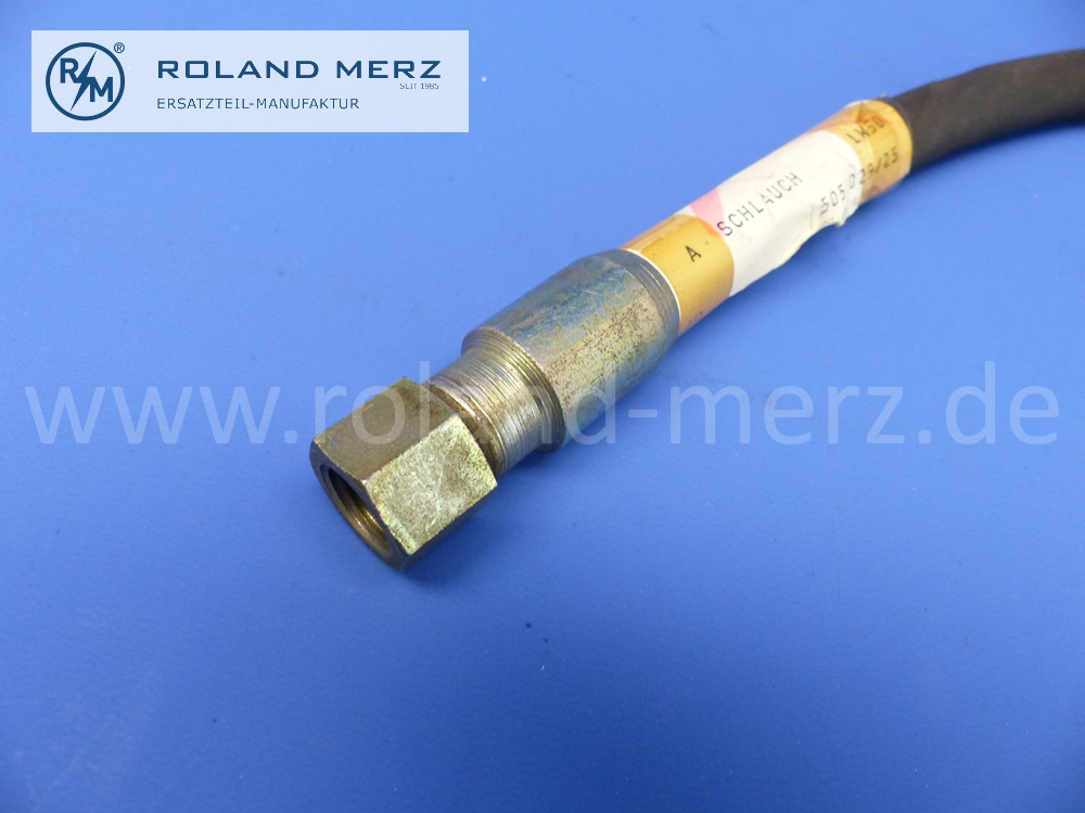 1089970182 Schauch, Hochdruckschlauch Servolenkung, Länge 490mm, Mercedes W108, 111, 113 Pagode, Original Mercedes Neuteil, NOS 