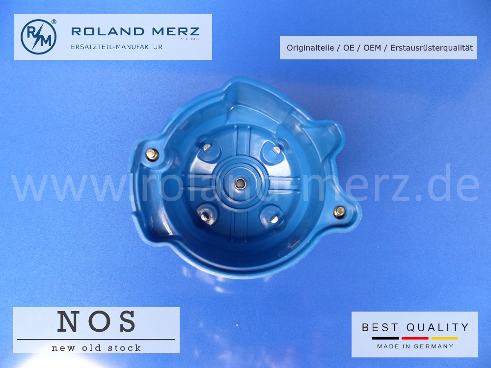 D4532-002 Verteilerkappe Beru 332 für Ford Fiesta Mk1, Doduco 4532