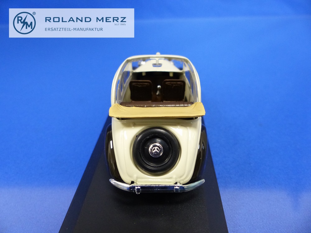 150167-09 Mercedes-Benz 170 V Cabriolimousine beige/braun - Vitesse 1:43 Modelll