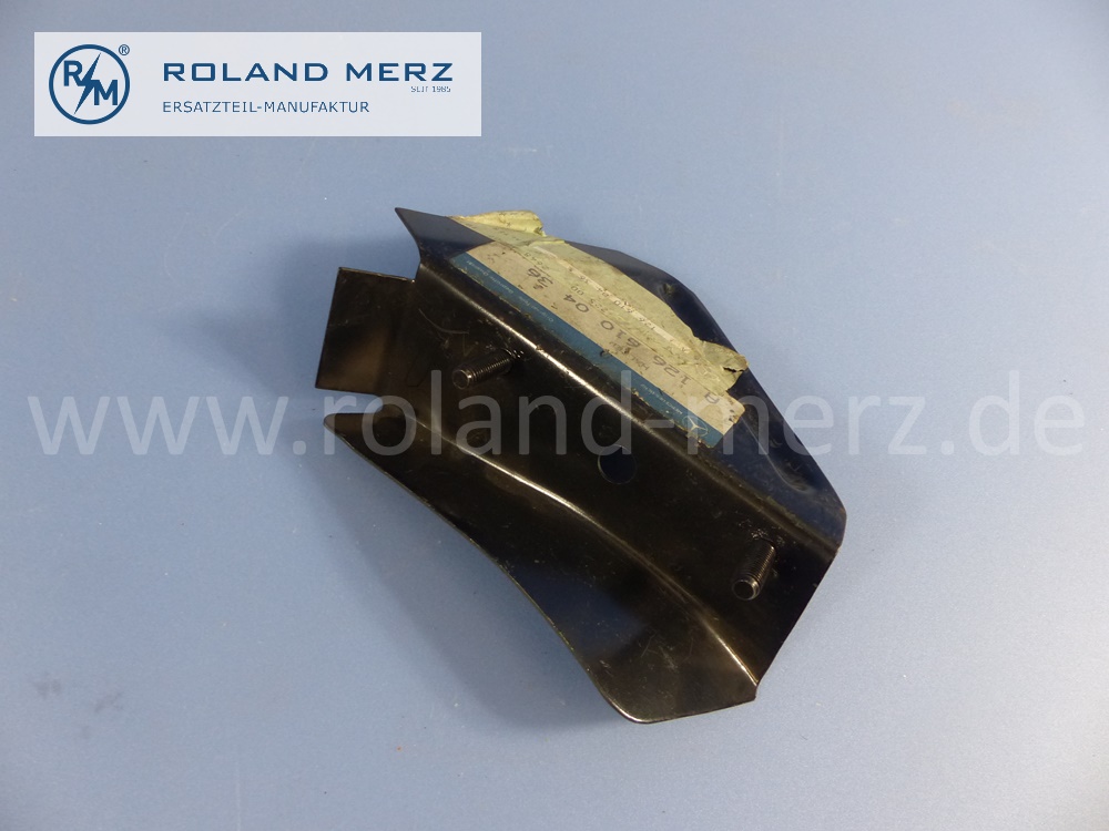 1266100436 Halter Befestigung Kraftstofftank hinten rechts, Mercedes W126, S-Klasse, Original Mercedes Neuteil, NOS 