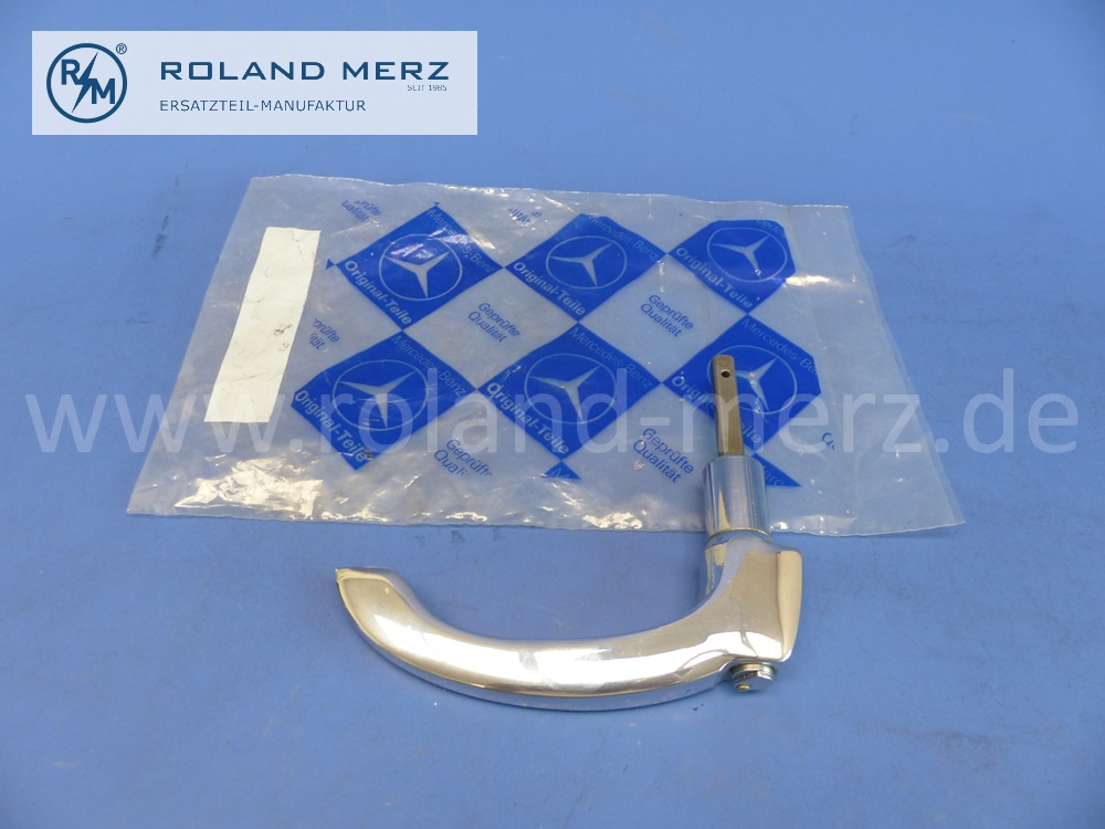 403197660001 3197660001 door handle, short square bolt, without keys, Mercedes L 319, O 319, original Mercedes spare part, NOS