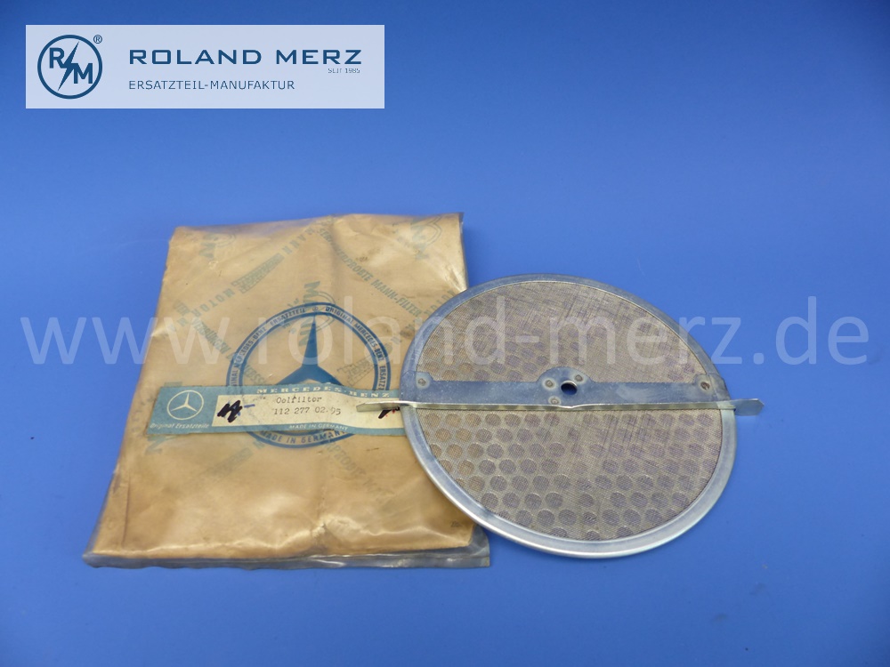 1122770295 Hydraulikfilter, Ölfilter, Sieb, Automatikgetriebe, Mercedes W108, W109, W110, W111, W112, W113, Original Mercedes Neuteil, NOS 
