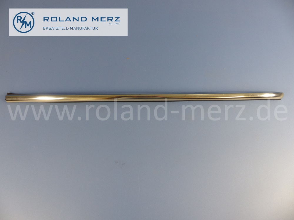 1086902180 Zierstab Heckmittelstück, unten links, Mercedes W108, W109, Original Mercedes Neuteil, NOS 