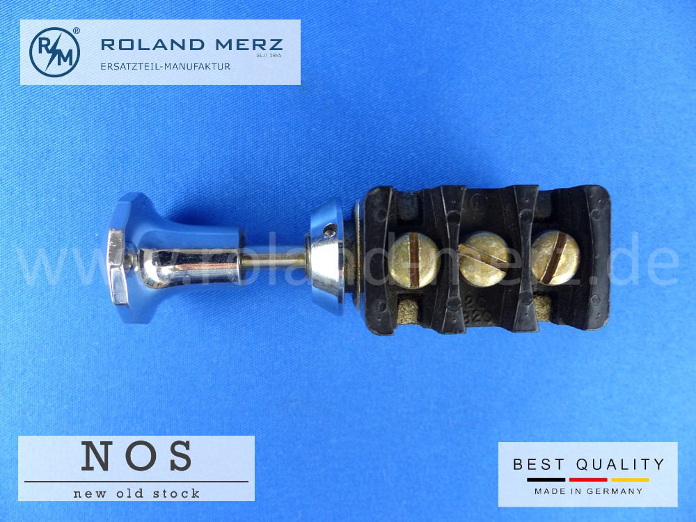 Chrom Zugschalter für Mercedes 170S W 136 - 220 W 187 - 300SL W 198