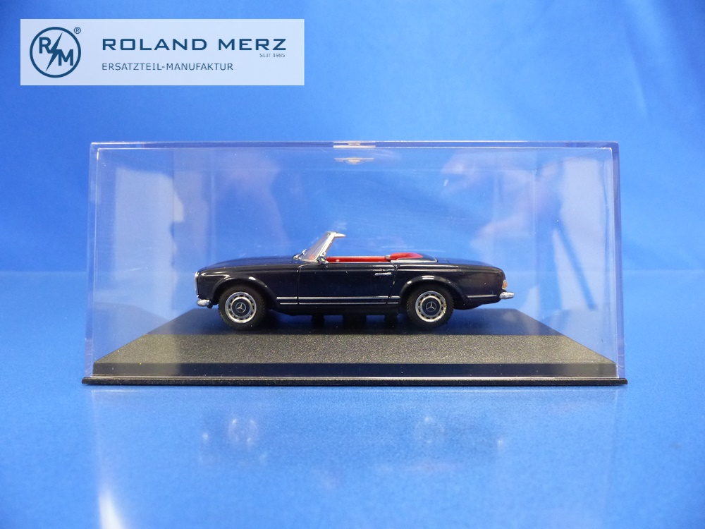 032232-03 Mercedes-Benz 280 SL Cabriolet dunkelblau - Minichamps PMA 1:43