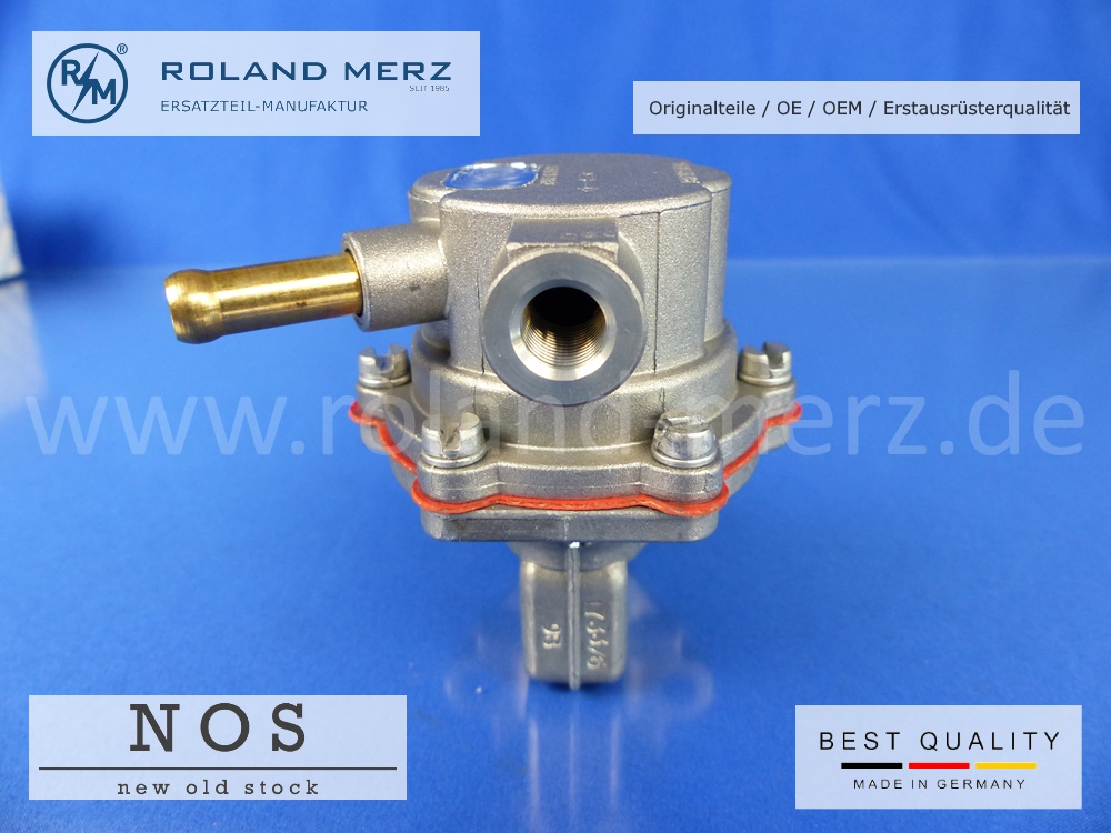 000-091-91-01-006 Krafstoffpumpe 001 091 48 01 Mercedes 190c, 200, 220b, 220Sb, 230 Originalteil Pierburg NOS