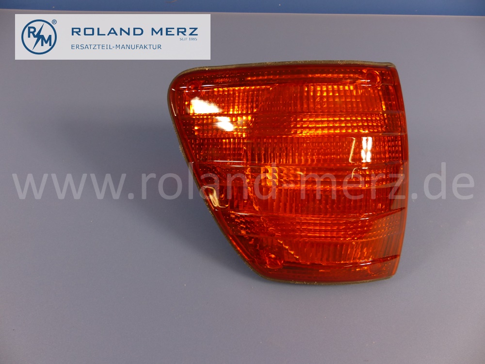 1168205861 Bosch Leuchteinheit, Scheinwerfer, H4, rechts, Leuchtweitenregulierung, mit Blinkleuchte, Rechtsverkehr, Mercedes W116, Original Mercedes Neuteil, NOS 