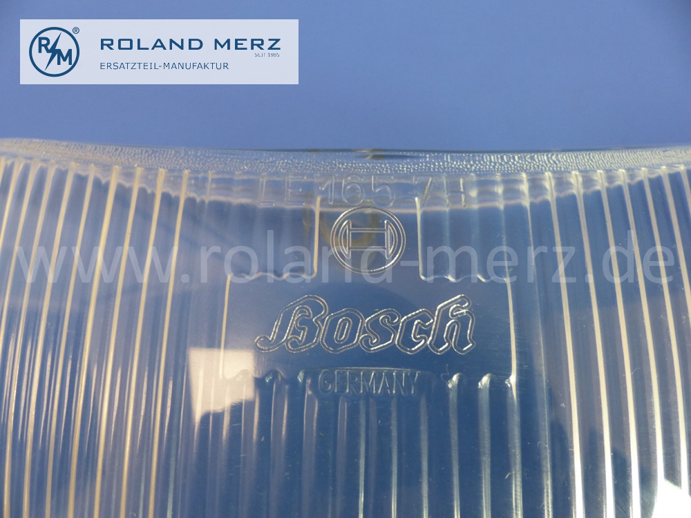 0008264590 Glasscheibe, Lichtscheibe ( Kunststoff ) Nebelscheinwerfer und Blinklicht, Mercedes 300SL Roadster, Bosch 1305630001, LEFE 127 L 1 x , E. MB 0005447190 , Original Mercedes Neuteil, NOS