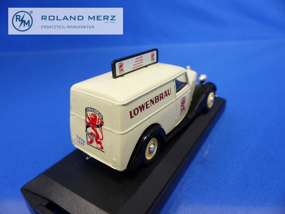 1500297-10 Mercedes 170 Van Ambulanz 1949 - 150351 Vitesse 1:43 Modell