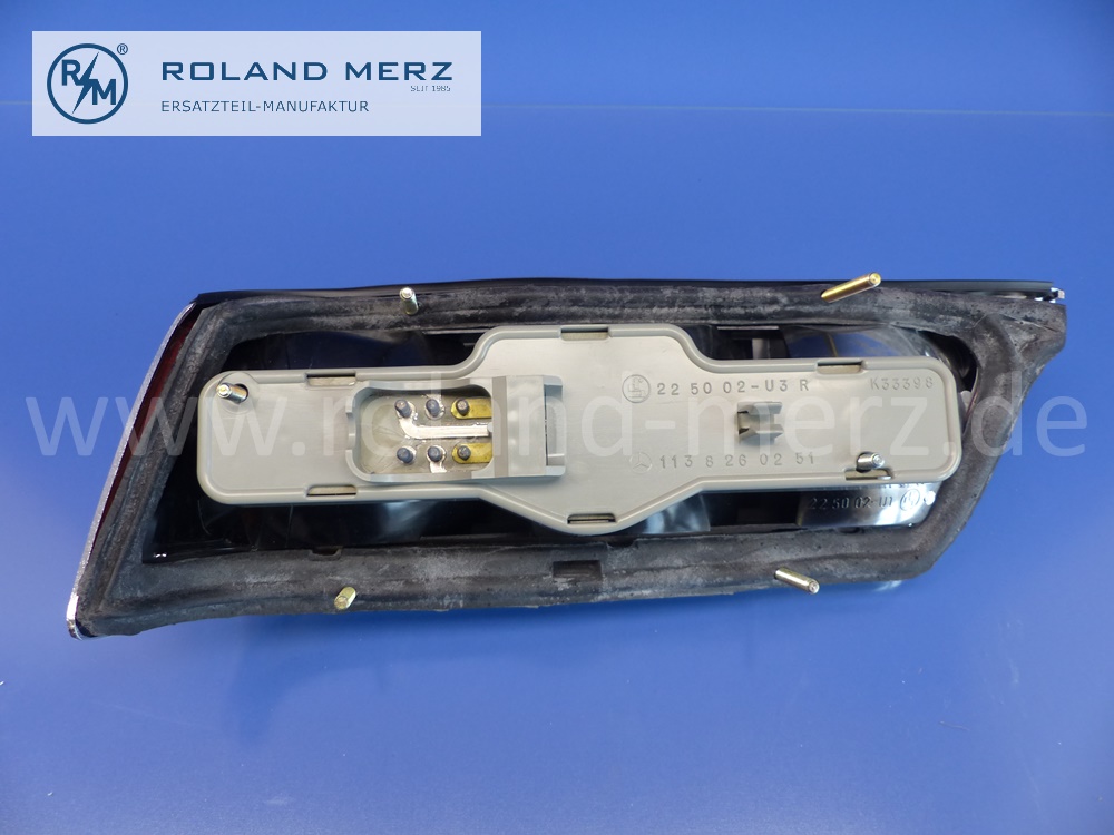 1118207264 Heckleuchte, Schlussleuchte, rechts, komplett, Mercedes W111, 220SEB, 280SE, 280SE Cb. / Cp., Original Mercedes Neuteil, NOS 