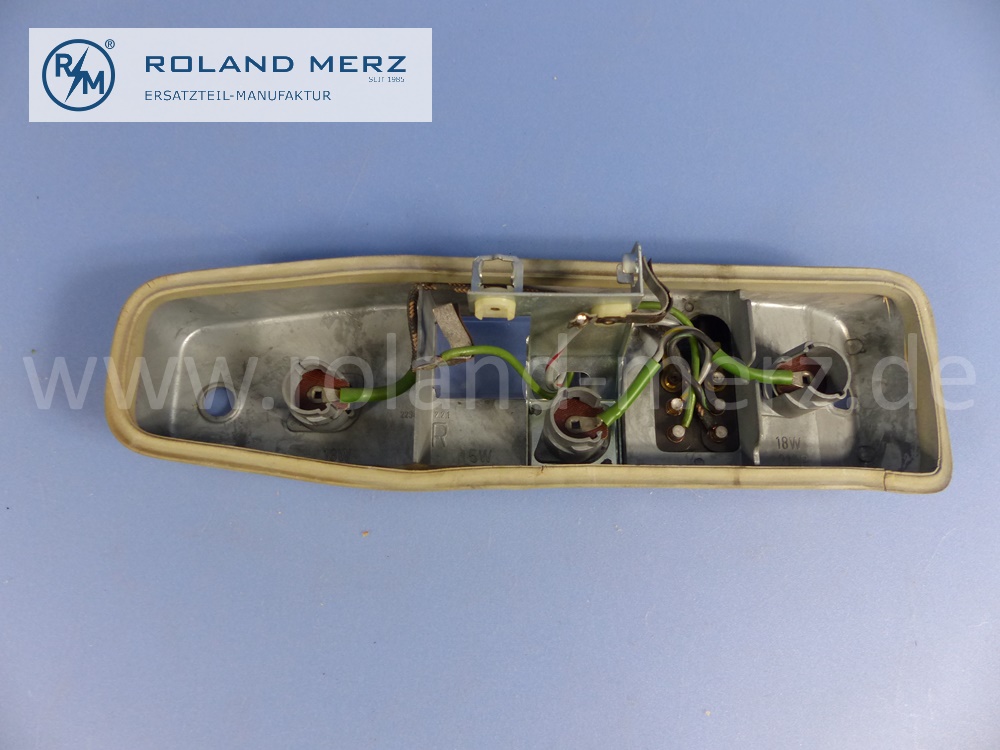 1108200228 lamp holder tail lamp right, with sealing, Mercedes W110, Heckflosse, original Mercedes spare-part, NOS