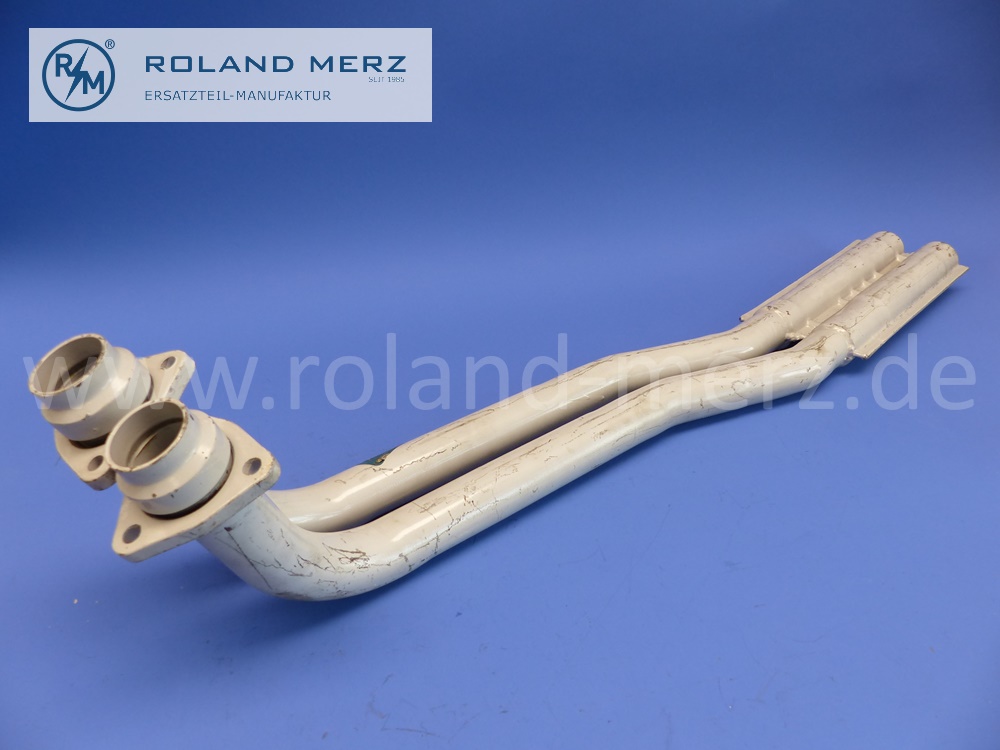 1134900219 Auspuffleitung vorne, Mercedes W113, Pagode, 230SL bis FG 01364, LHD, schwere Ausführung 5,2 kg, original Mercedes Neuteil, NOS 
