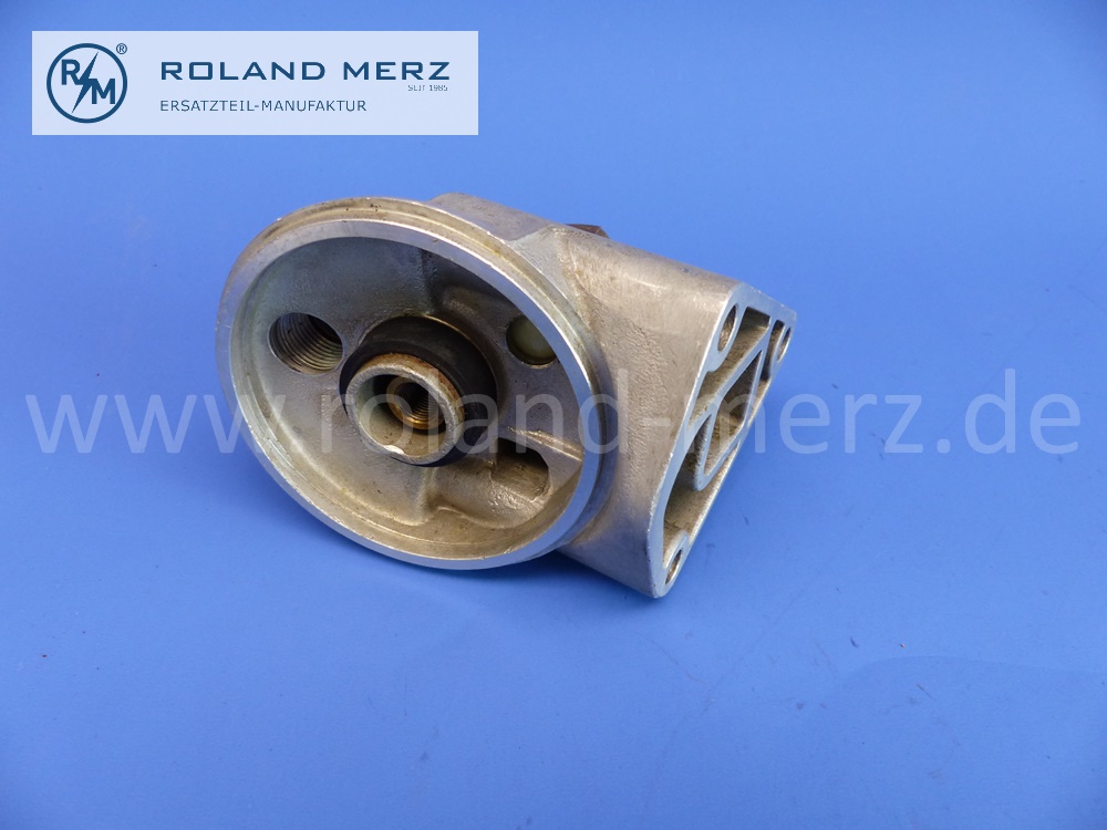 0001843108 Deckel, Ölfilter, Ölfiltergehäuseoberteil, Oberteil Ölfilter, Mercedes 230SL, 250SE, 250SL, Motoren M108.924, M127.981, M129.980, 981, 982, M130.922, M130.924, Ers. 0001842408, Original Mercedes Neuteil, NOS 