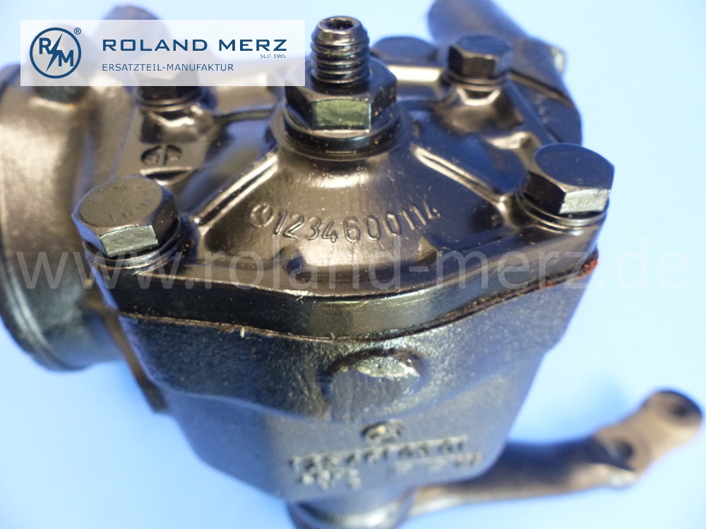 1234610301 Lenkung, Lenkgetriebe, mechanisch, (Gussnummer auf Gehäuse), Mercedes W123, Original Mercedes Neuteil, NOS