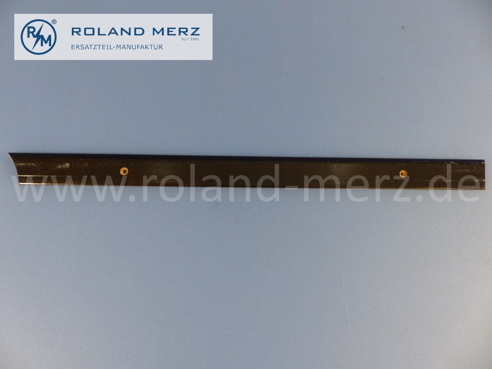 1117300951, Verkleidung Fensterschlüssel, Holzleiste, Fondtür links, hinten, Farbe 0481 dunkel, Länge 380mm, Mercedes W111, 220SB, 220SEB, Original Mercedes Neuteil, NOS