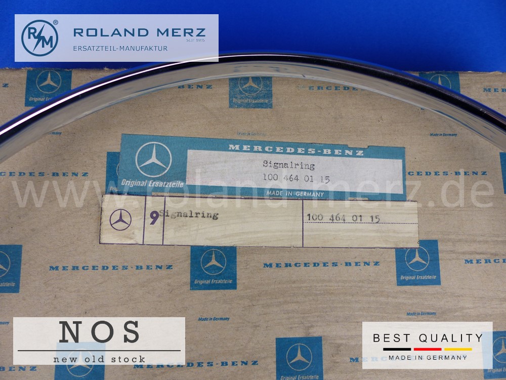 Signalring 100 464 01 15 / 00 15 für Mercedes 180b,c - 220SE, 250SE/Cp, 230SL, 250SL, 300SE, SEb, alle 600er
