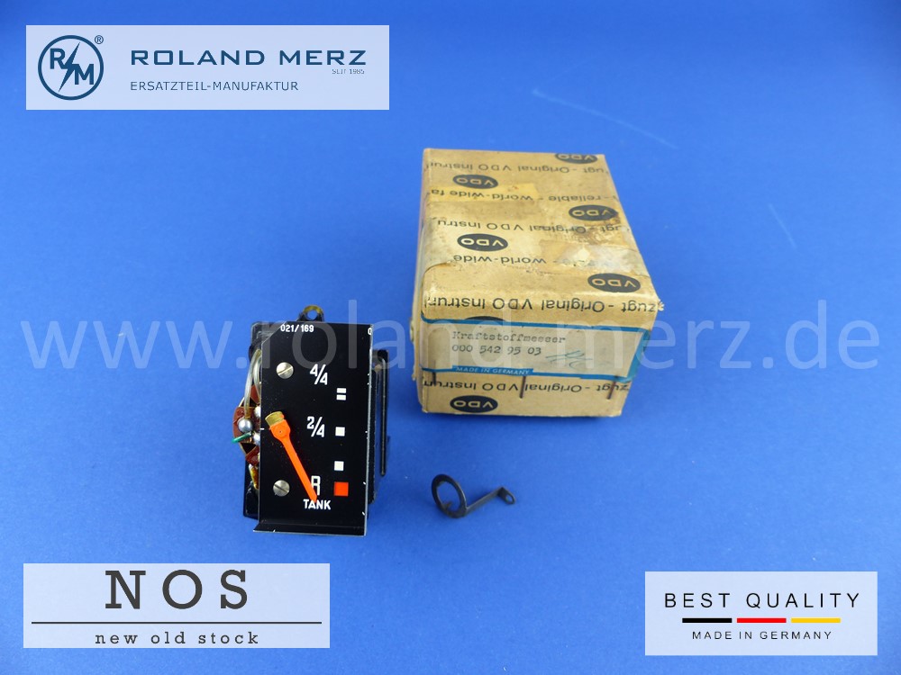 P1100850 Kraftstoffmesser 000 542 95 03 original VDO für Mercedes 230S, 300SE