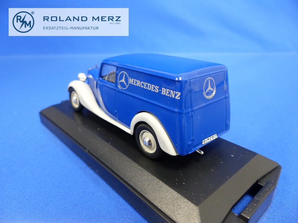 290b-11 Mercedes-Benz 170V Van Mercedes-Benz blau 1939 - 1942 - 290 Vitesse 1:43 Modell