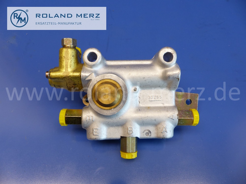 0003272025 Ventil, Ventileinheit Niveauregulierung, Luftfederung, Vorderachse rechts, Bosch 0500003004, späte Version, Mercedes W100, W109, W112, Original Mercedes Neuteil, NOS