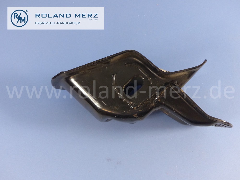 1166203931 Konsole links, Lager Querlenker, Mercedes W116, S-Klasse, Original Mercedes Neuteil, NOS 