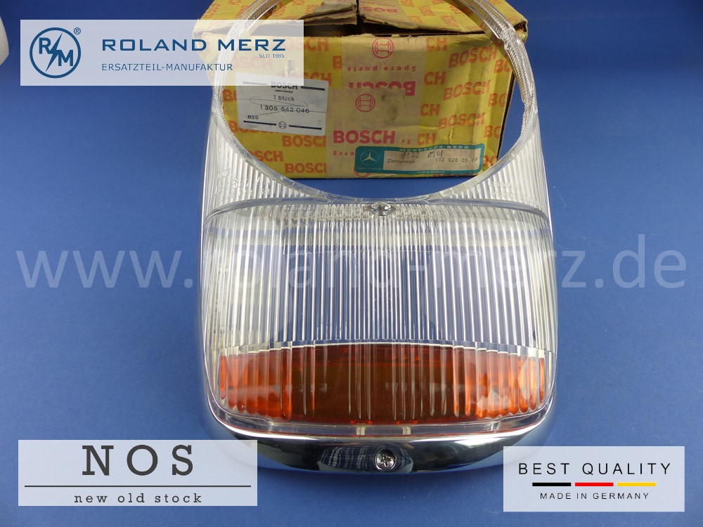 P1100391 Deckelring 113 826 0589 für Sealed-Beam-Scheinwerfer für Mercedes 230SL - 280 SL