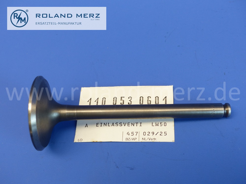 1100530601 intake valve Mercedes M110, original Mercedes spare part, NOS