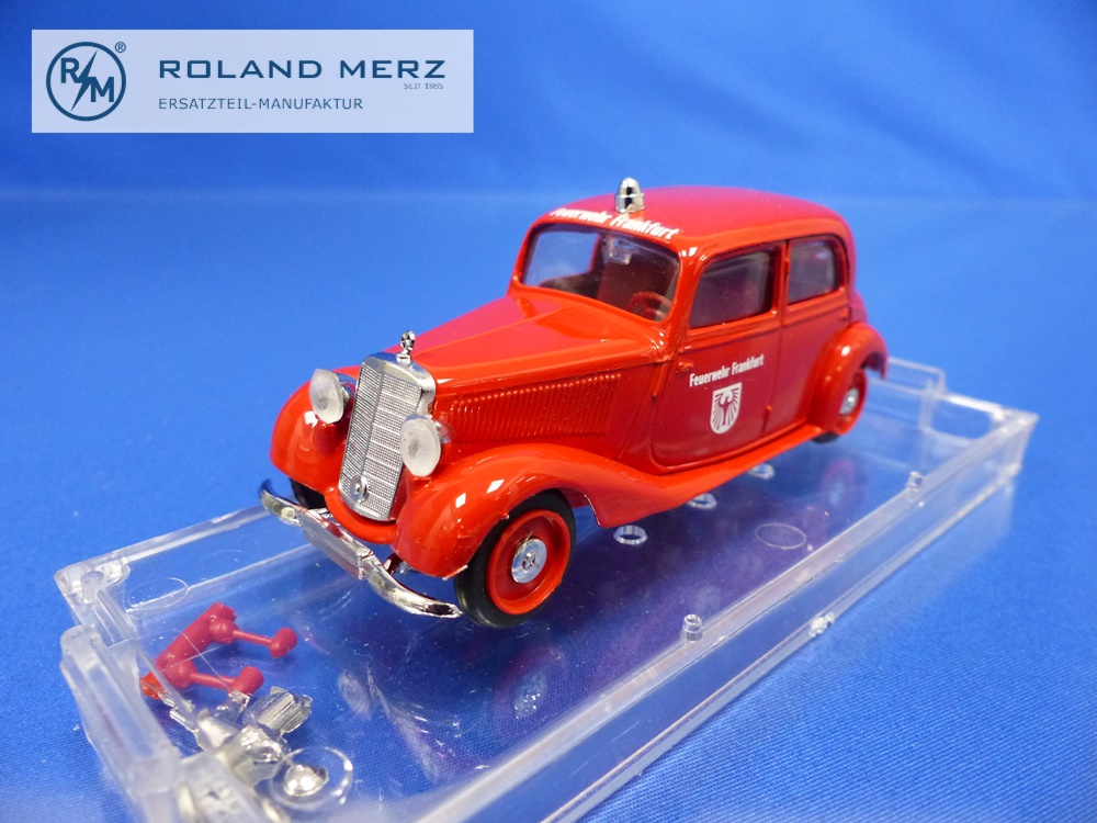 162-17 Mercedes-Benz 170 Van Feuerwehr 1939 - 1959 - 150291 Vitesse 1:43 Modell