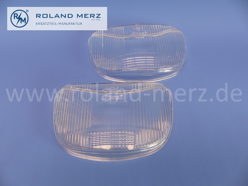 0008264590 Glasscheibe, Lichtscheibe ( Kunststoff ) Nebelscheinwerfer und Blinklicht, Mercedes 300SL Roadster, Bosch 1305630001, LEFE 127 L 1 x , E. MB 0005447190 , Original Mercedes Neuteil, NOS