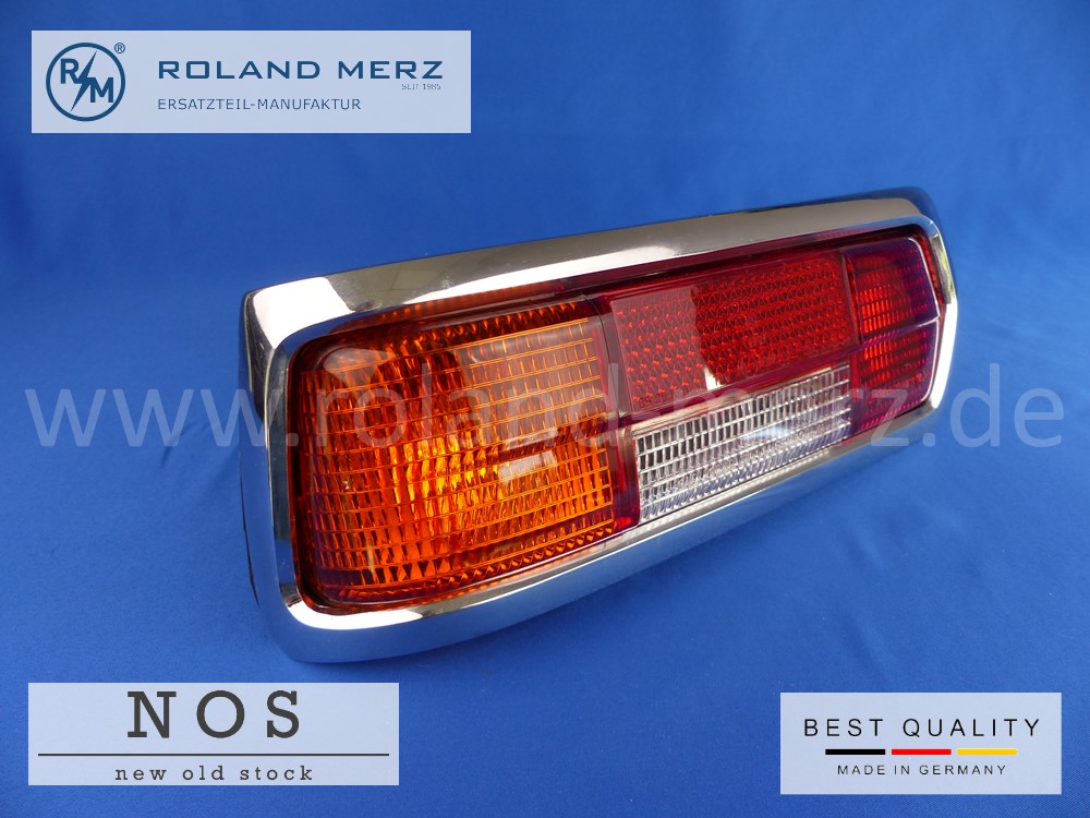 1088201564 Heckleuchte Rückleuchte links kompl. Mercedes E.: 1088200164, W108, W109, 250S, 250SE, 280S, 280SE, 280SEL, 300SEL, Original Mercedes Ersatzteil, NOS 