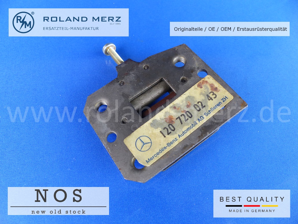 120-720-02-43-02 Türbremse komplett rechts 120 720 02 43 Mercedes 180 – 220SE Lim.