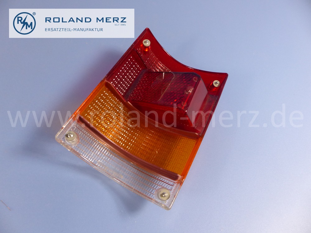 1158260856 Lichtscheibe, Lichtfenster, Lampenglas Rücklicht, rechts, Kombi, Mercedes W114, W115, Strich 8, W123, Original Mercedes Neuteil, NOS 