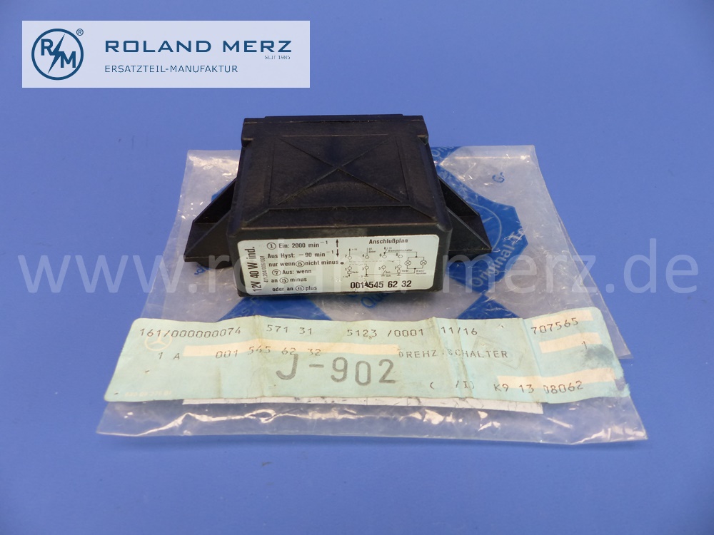 0015456232 Steuergerät für Mercedes W116, W123, 300SD und 300TD Turbodiesel , Original Mercedes Neuteil, NOS 