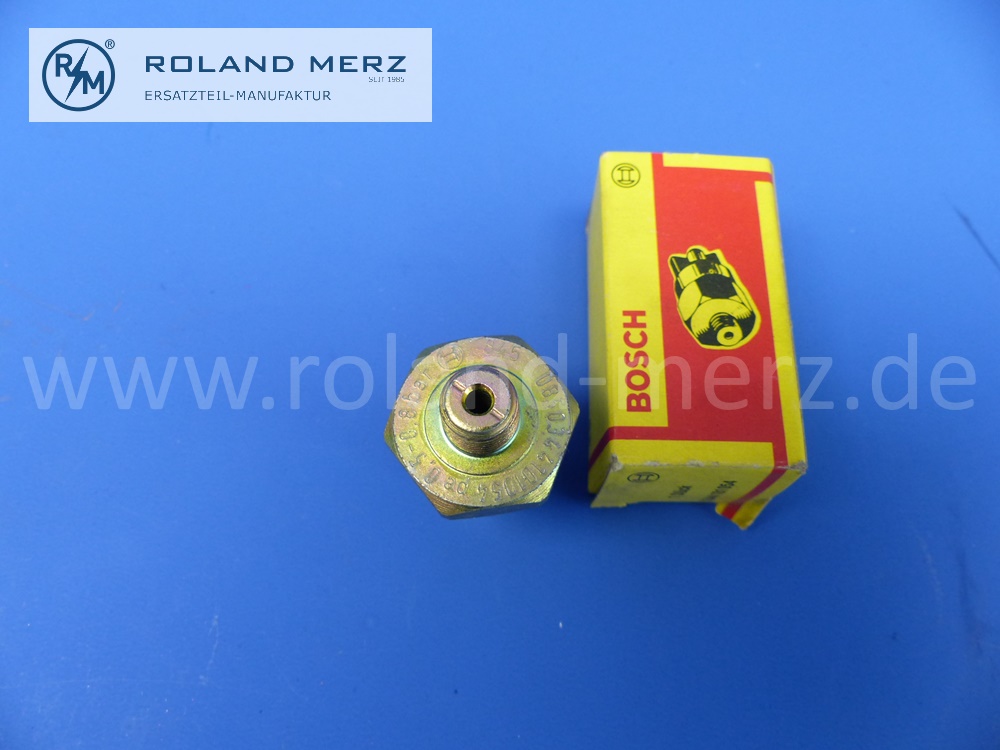0344101054 Schalter Öldruck, Öldruckschalter, Chrysler, Ford, John Deere, Saab, Volvo, Original Bosch Neuteil, NOS 