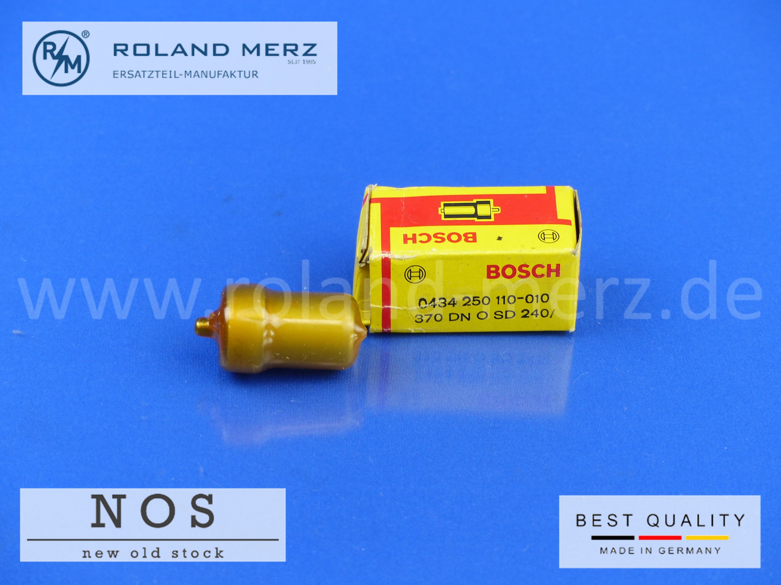 P1180182 0434250110 Einspritzdüse Bosch Mercedes OM616 OM617 OM601