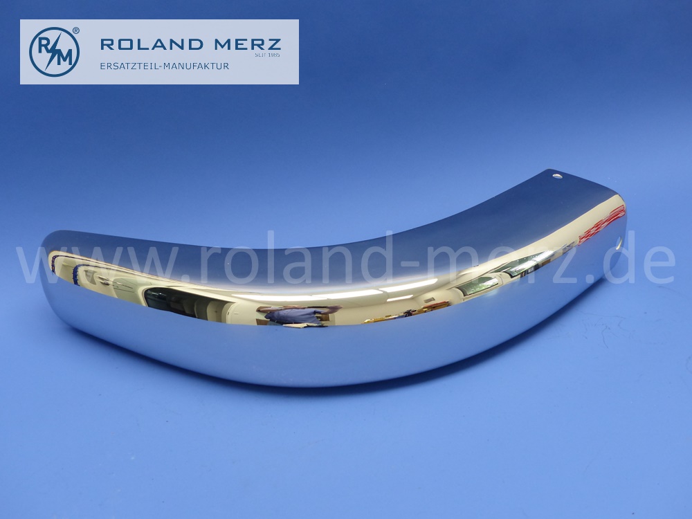 101808800572 1808800572 Seitenteil Stoßfänger hinten links, Mercedes W128, W180, 220S, 220SE ab FG-Nr. 7509039, Original Mercedes Neuteil, NOS 