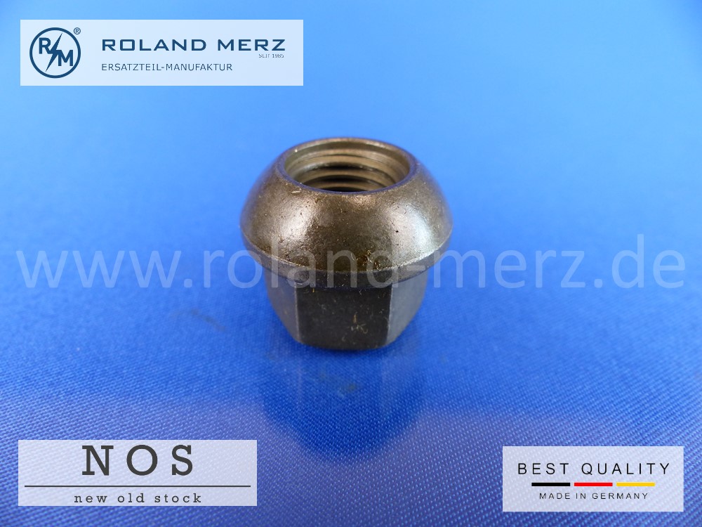 Radmuttern (Kugelbundmutter) MB-Vergl. Nr. 120 990 00 59 in verstärkter Ausführung SW 17mm Radmuttern (Kugelbundmutter) MB-Vergl. Nr. 120 990 00 59 in verstärkter Ausführung SW 17mm