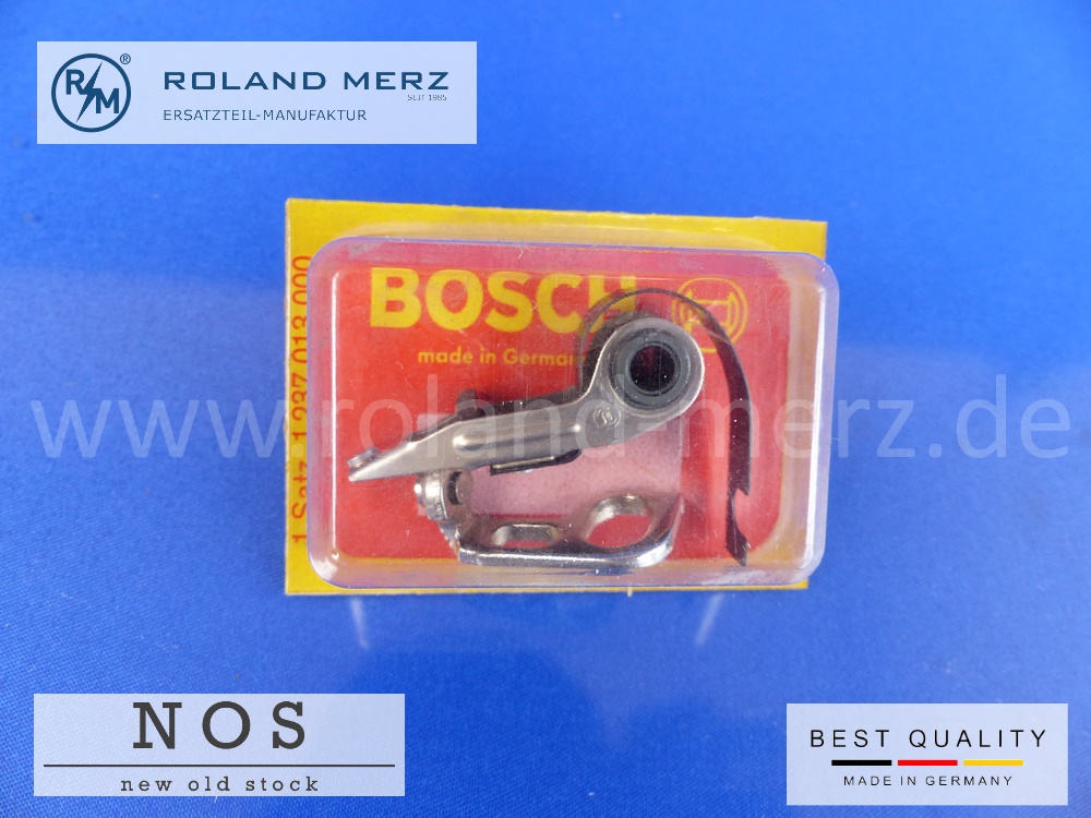 1237013000 Bosch Zündkontakt, original Ausführung  aus alter deutscher Produktion mit Wolfram Kontakten, Mercedes 000 158 06 90      