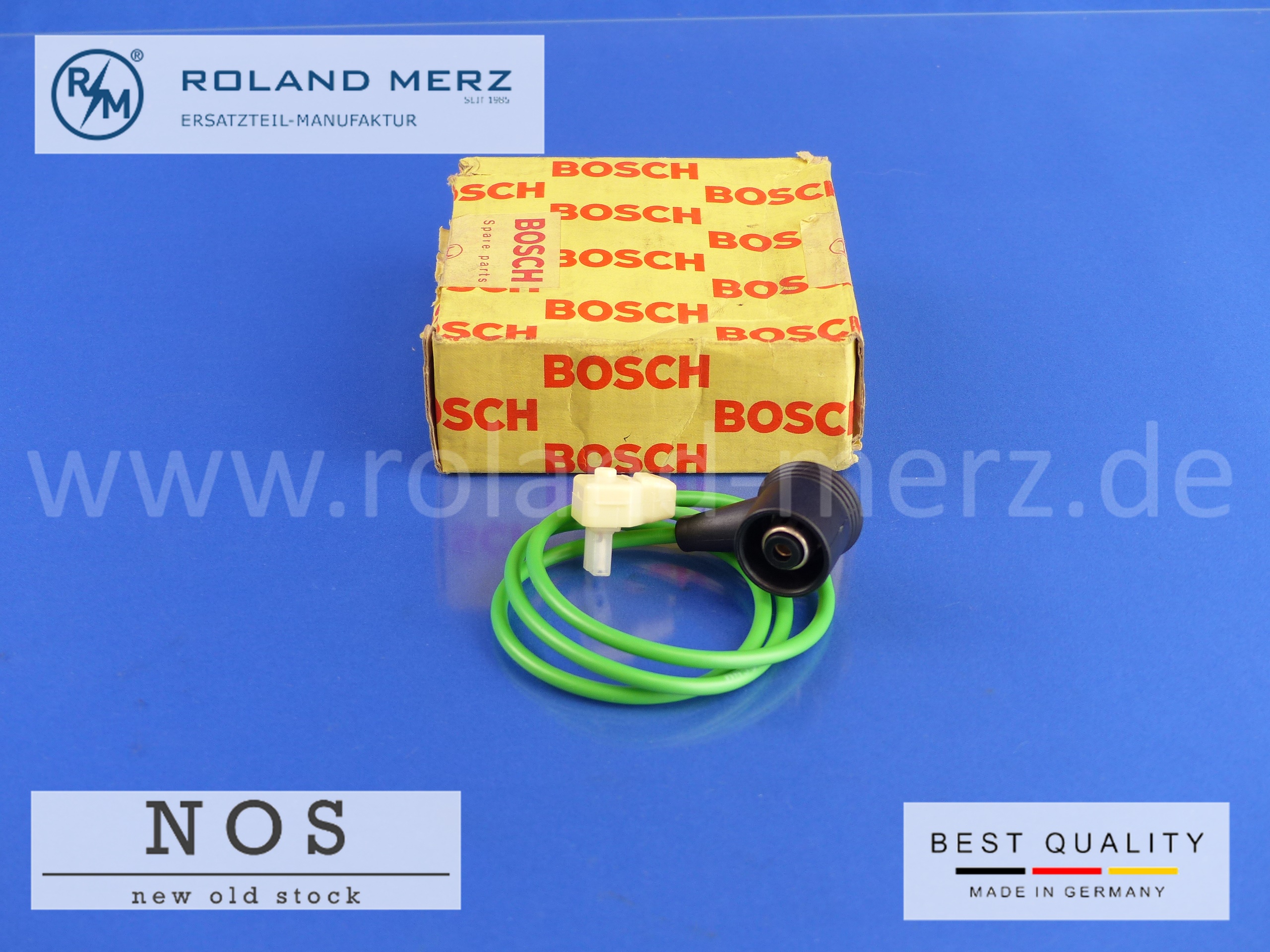 1234431348 Zündleitung geschirmt zum Verteiler Bosch Mercedes M102