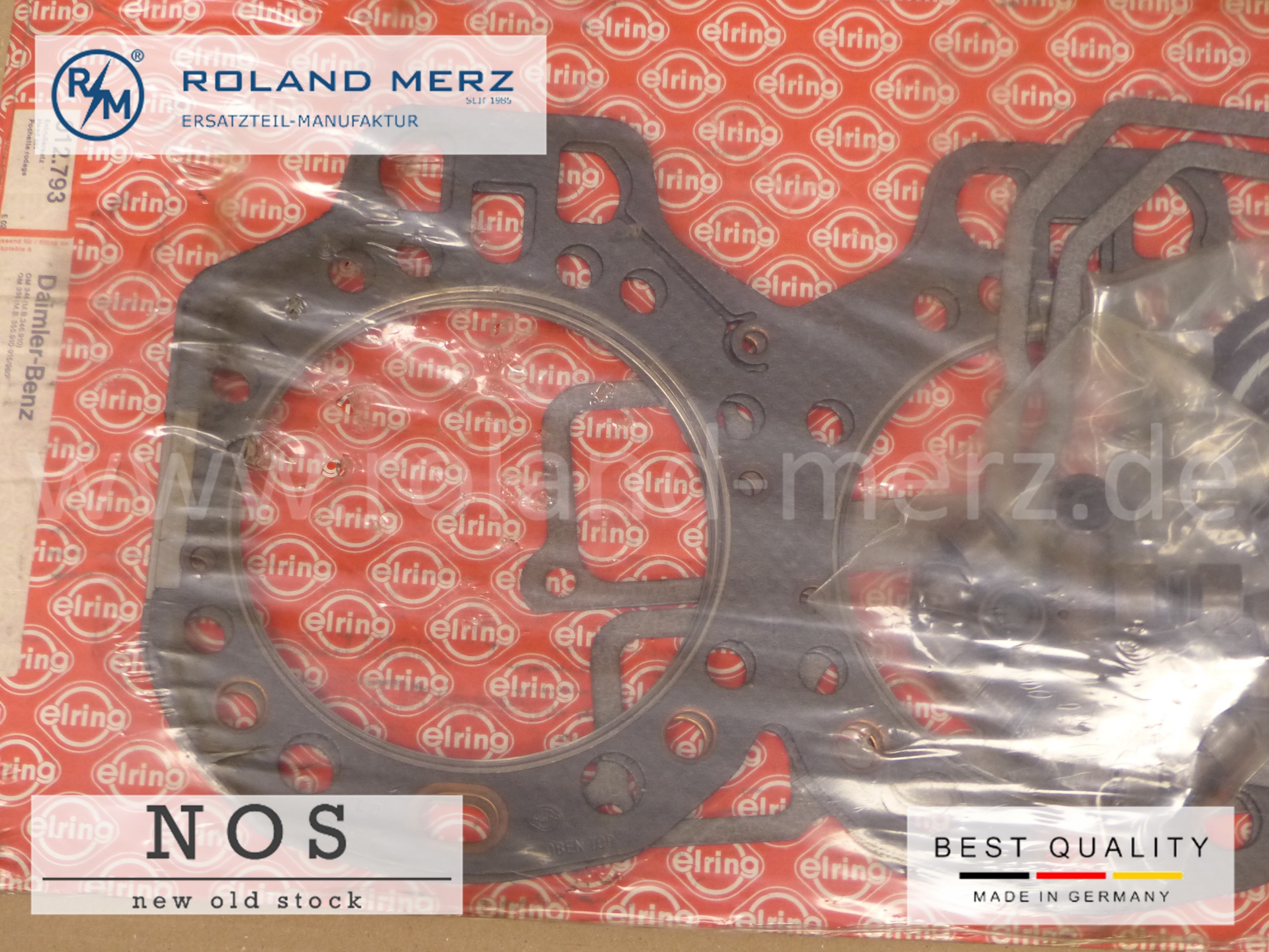 3465860590 engine gasket set Elring for Mercedes OM346 OM355