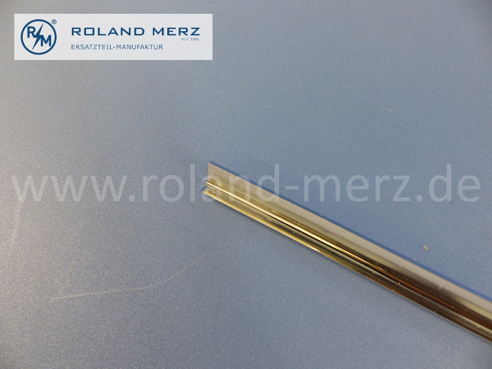1137250382 Zierstab, Zierleiste, Türoberkante links, Mercedes W113, Pagode, 230SL, 250SL, 280SL, Länge 850mm, Original Mercedes Neuteil, NOS