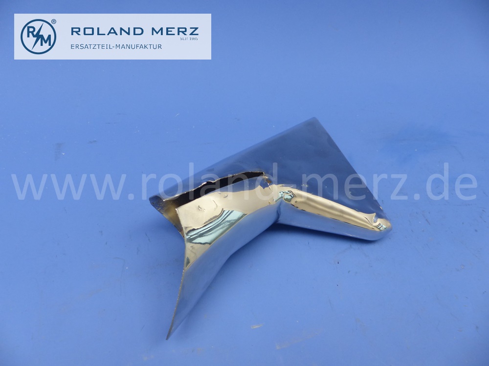 1984900027 Rohrblende, Auspuffblende, Chromblende, Endstück Auspuff, Mercedes W198, 300SL, original Mercedes Teil, Gebrauchtteil
