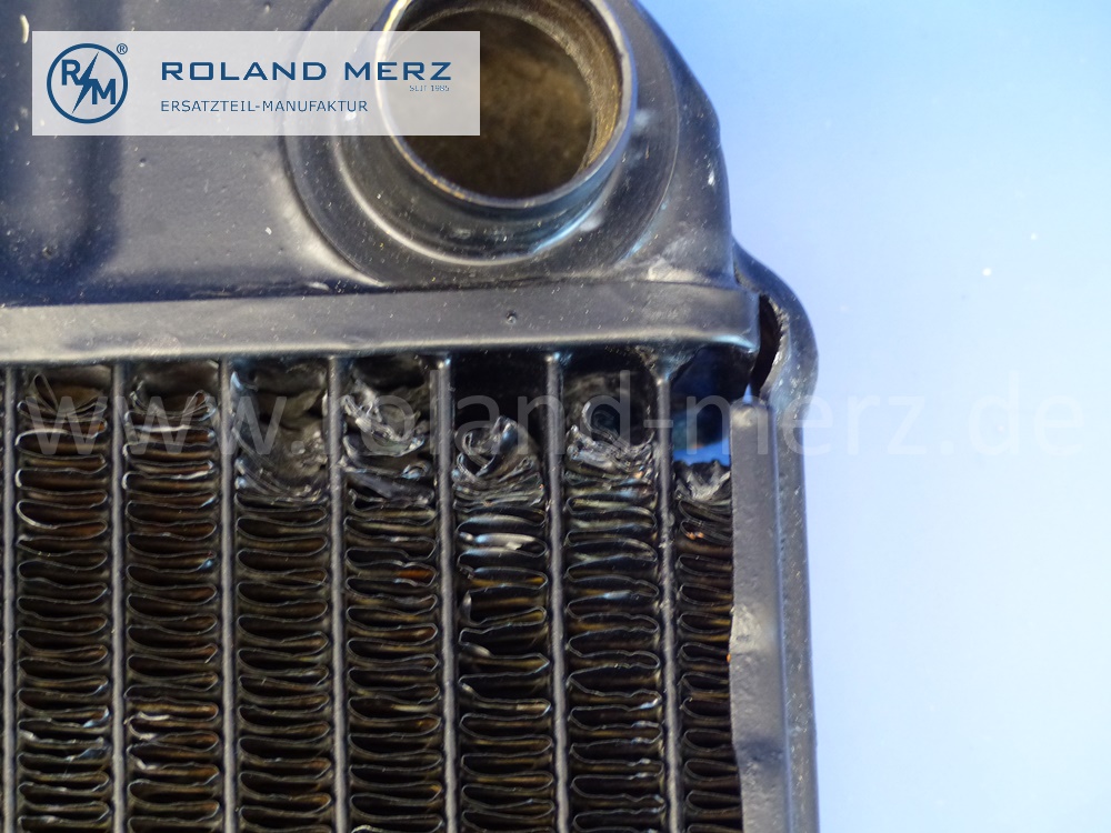 1215000603 radiator, water cooler, Mercedes W121, 190, 190b, Ponton, original Mercedes used part, - checked -