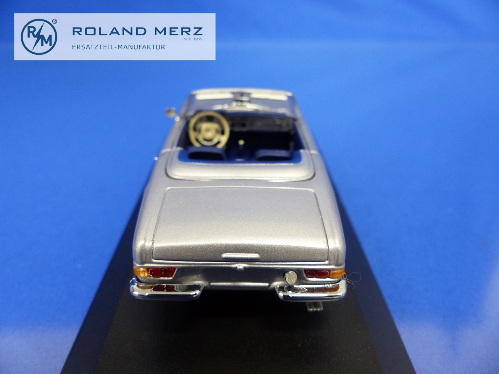 032230-09 Mercedes-Benz 280 SL Cabriolet silber - Minichamps PMA 1:43