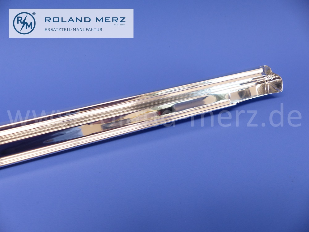 1157280230 Zierstab an Bordkante rechts, Mercedes W114, Strich Acht Coupé, 250C, 250CE, 280C, 280CE, Länge 940 mm, original Mercedes Neuteil, NOS 