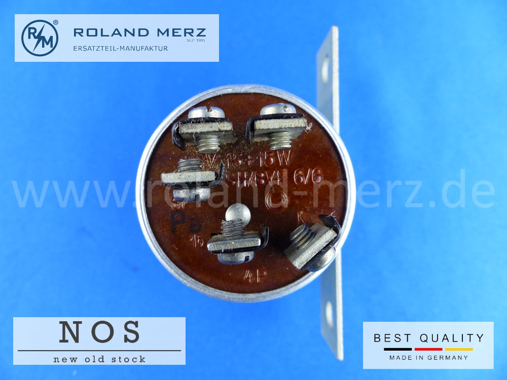 Blinkgeber Bosch 0 366 200 006, SH/BVE 6/6, 6V 15W + 15W