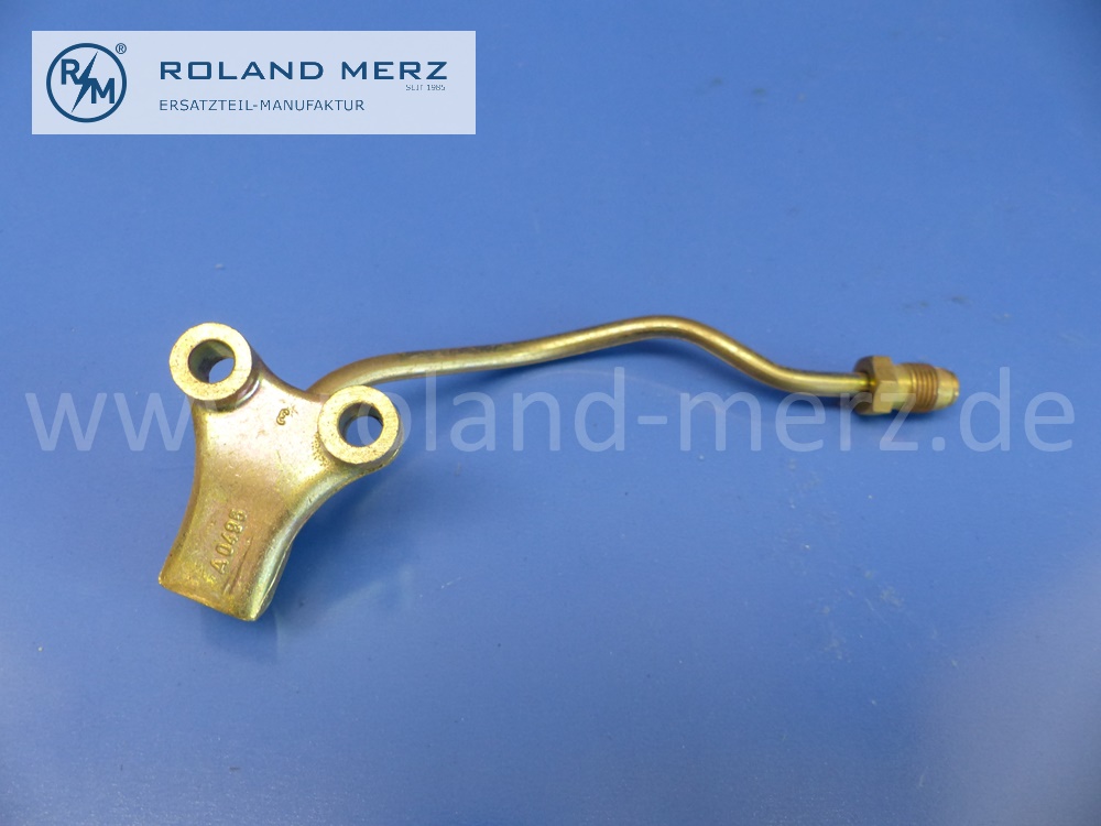 1084200028 Leitung, Bremsleitung Bremssattel links, Mercedes W108, W109, W111, W112, W113, Pagode, Original Mercedes Neuteil, NOS