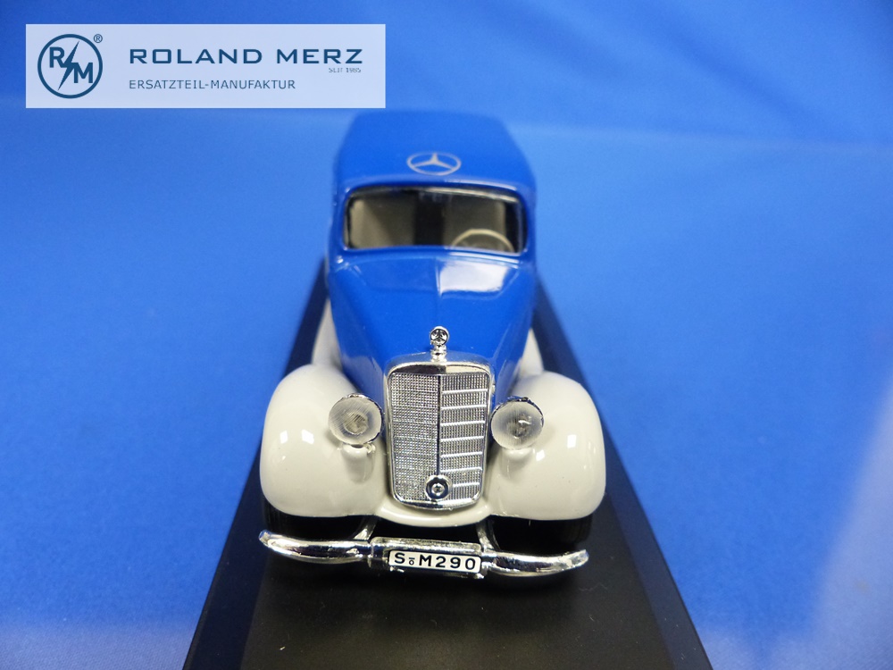 290b-08 Mercedes-Benz 170V Van Mercedes-Benz blau 1939 - 1942 - 290 Vitesse 1:43 Modell
