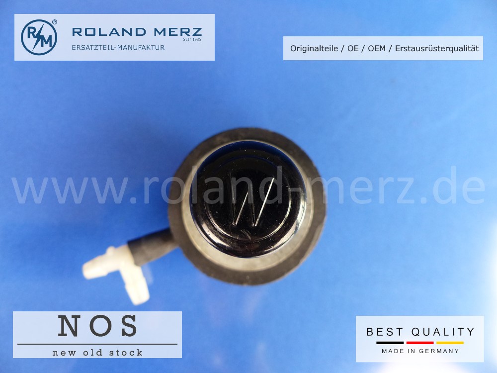 P1140611 SWF Handpumpe Gummi WPZ mit schwarzem Knopf für Porsche, VW